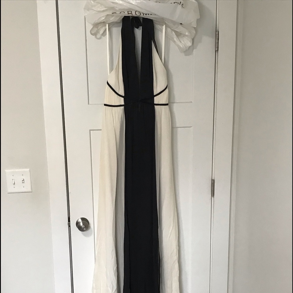 BCBG Silk Long Gown